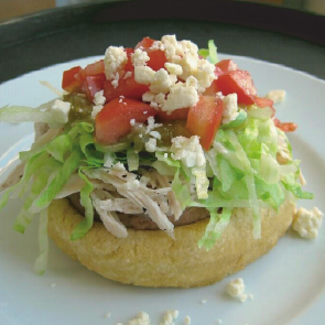 Dinner - Sopes Rosy's Style